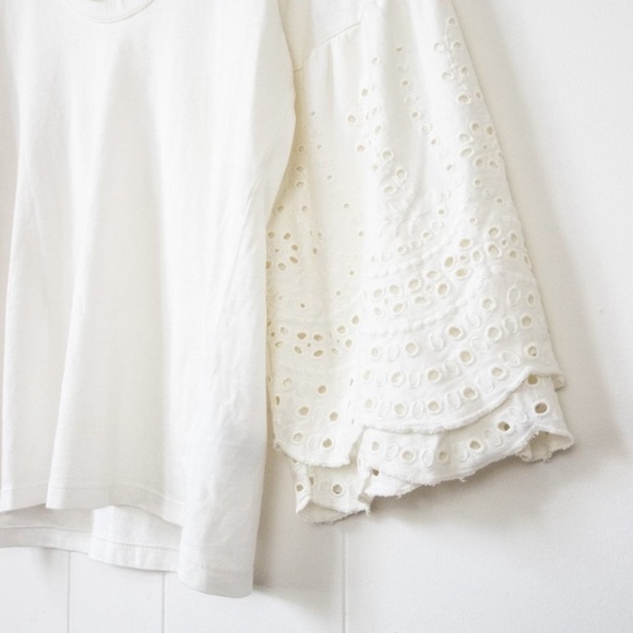 American Eagle Soft & Sexy Bell Eyelet Top, Small - Picture 8 of 13